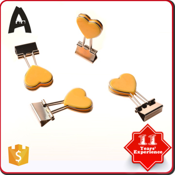 19mm Promotional special shape binder clips paper binder clip