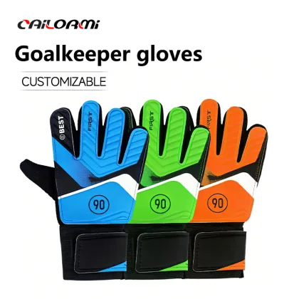 Youth Soccer Goalie Gloves Durable Breathable Training Mitts
