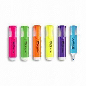 Highlighter with 4mm Tip and 6 Colors