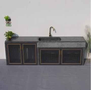 Stainless Steel Outdoor Kitchen Worktop 304 Gas Grill