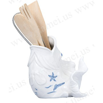 Arted tableware for rooster collection --Fish Jug