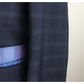 Men's Royal Blue Plaid Suit