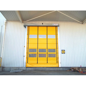 Akpaka High Speed ​​Fold-up Door PVC Stacking Door