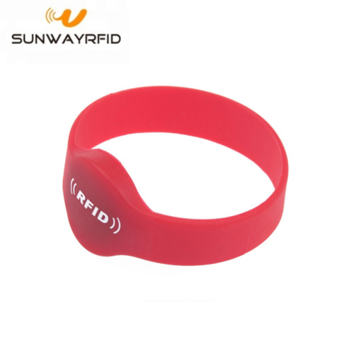 13.56mhz Silicone rfid Chip Wristbands Bracelet