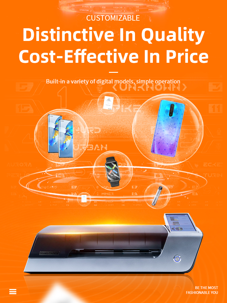phone protector cutting machine