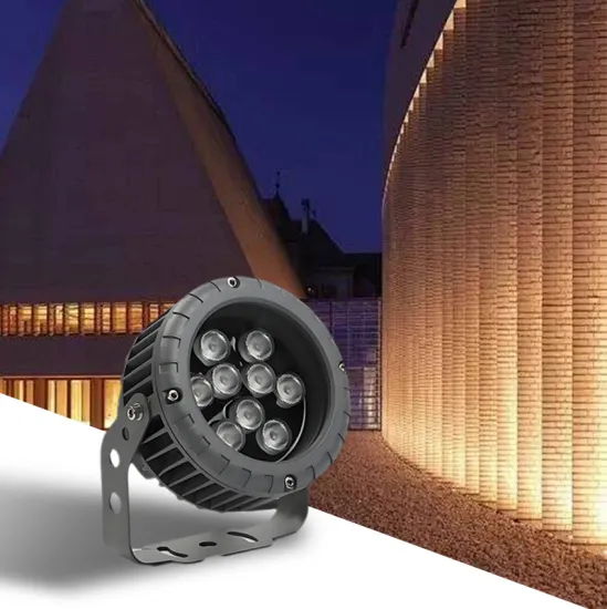 DC24V LED Floodlight - IP65 Waterproof Warm Light for Exterior Wall Lighting