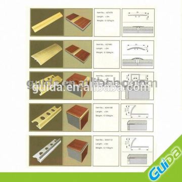 aluminum floor trim