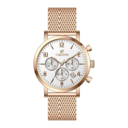 Stainless Steel Chronograph Wrist Men Watch