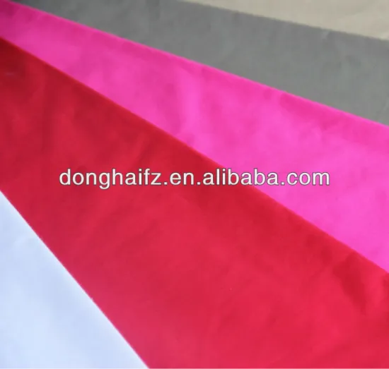 fashion woven plain polyester cotton fabric