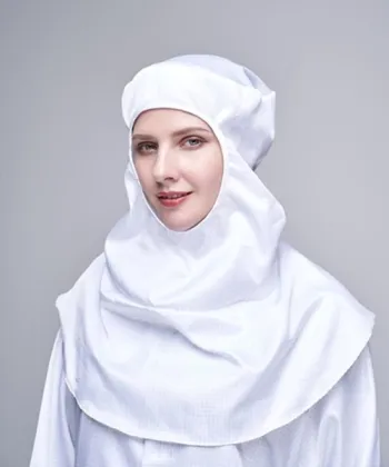 Autoclavable cleanroom headwear hood