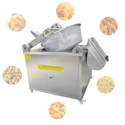 High Quality Large Deep Fryer Machine for Pringles Potato Chips Batch Fryer