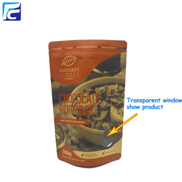 Eco-friendly Kraft Paper Powder Food Packaging Bags