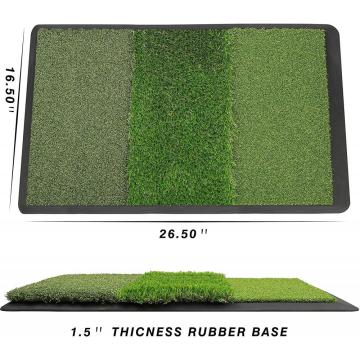 Artificial Turf Durable Rubber Base Golf Hitting Mat