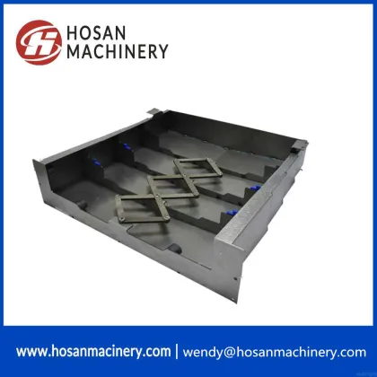 Stainless material  flexible accordion guide shield