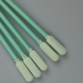 Hög förmåga Round Head Cleanroom Foam Tip Swab