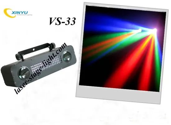 Professional Double Eyes Strobe Stage Lighting 72pcs *10mm White Led Equipment