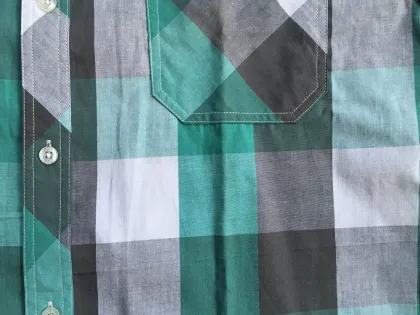 Short Sleeve Plaid Shirt