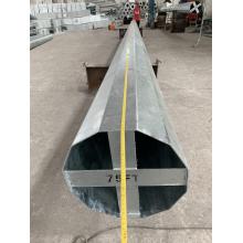 75FT hot dip galvanized steel pole