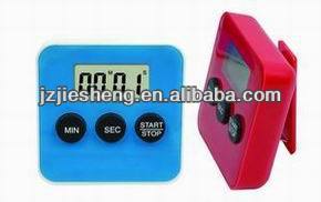 Hot sell promotion gift plastic countdown timer with color case