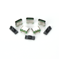Vertical Green TYPE-C Vertical Male Plug