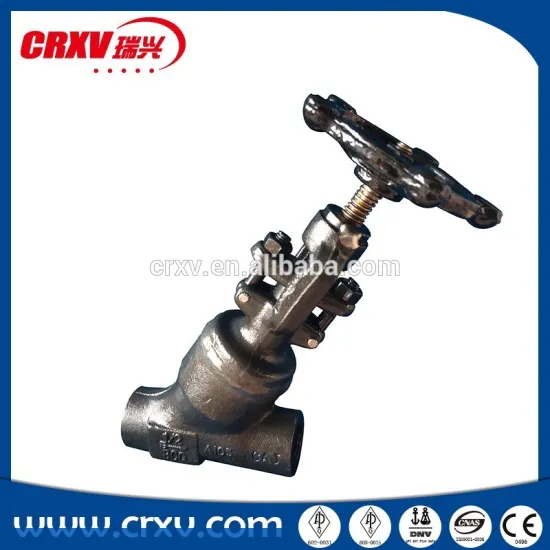 Y-Globe Valve - Welded Bonnet