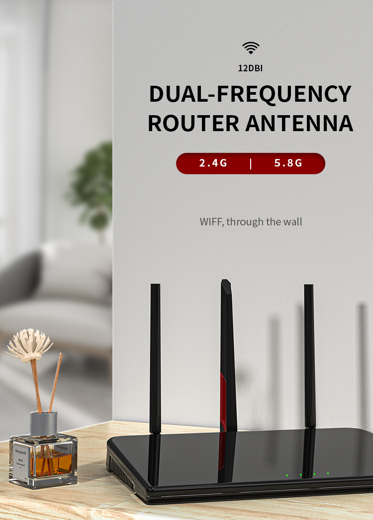 2.4Ghz 5.8Ghz Wifi Antenna For Router Use
