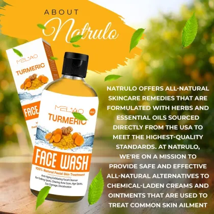 Oil Control Cleansing Moisturizing Turmeric Facial Cleanser