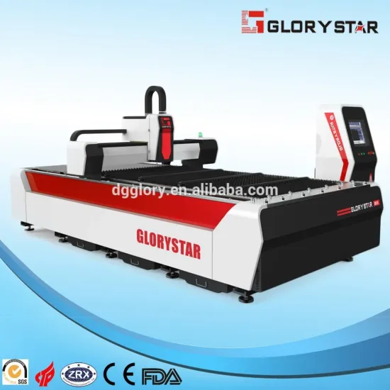 Gloryatar 1000w,2000w,3000W fiber metal laser cutting machine with CE SGS