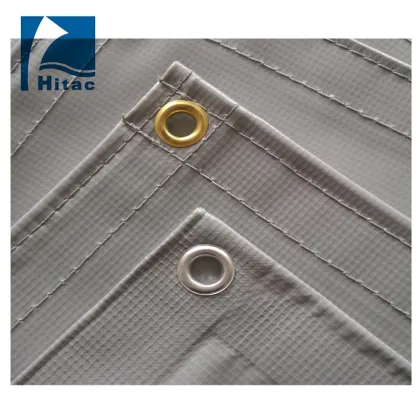 1.83mx3.4m pvc fire resistant tarp tarpaulin sound barrier tarpaulin logo tarp