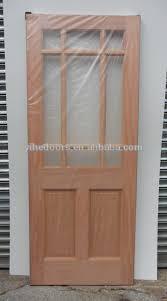 durable wood out door solid wood door