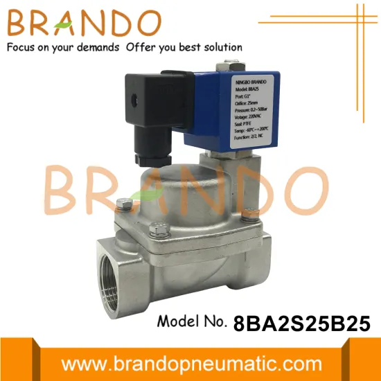 1'' 120 bar High Pressure Solenoid Valve 220VAC