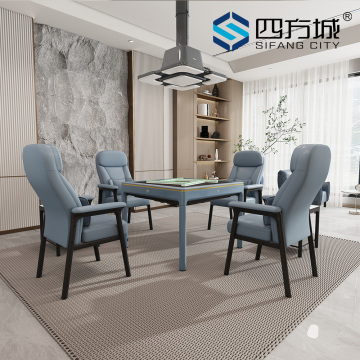 mesa de mahjong automática-T560 Mist Blue Grey