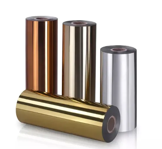 Glossy colorful PS films for packaging