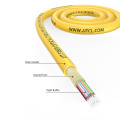 24 cable de distribución de fibra interior/ourdoor