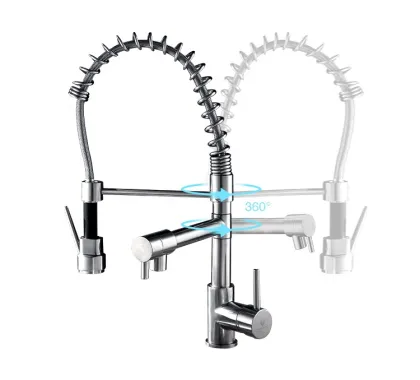 HIMARK Single Hole Brass Kitchen Faucet - Gourmet Cozinha Gourmet Grifo