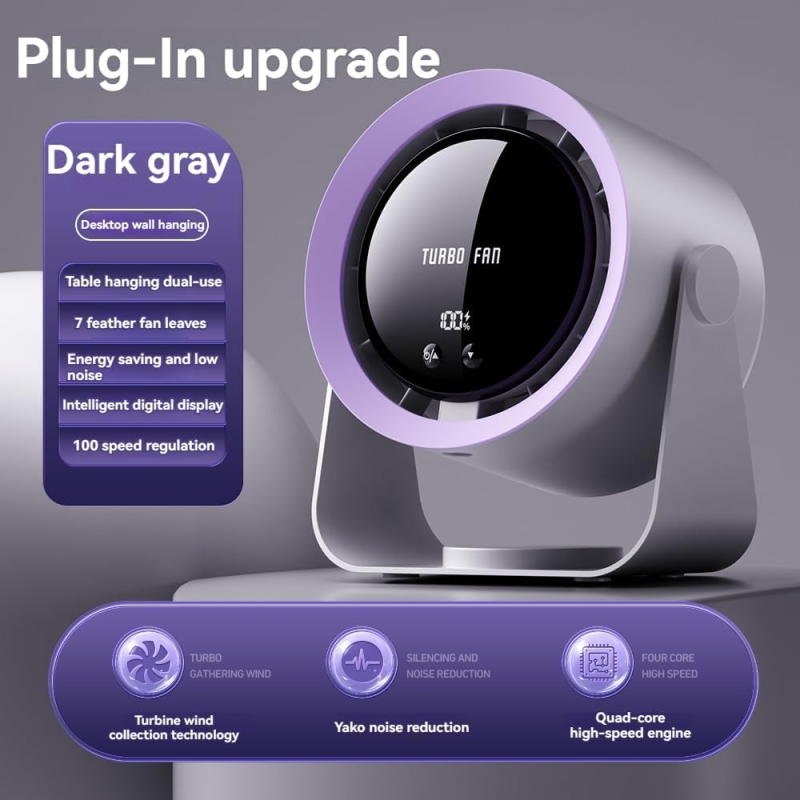 multifunctional desktop fan