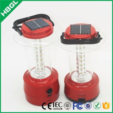 China professional manufacturer led light with solar panels for camping