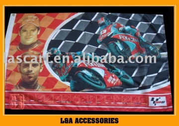 100%polyester banner flag for sports meeting or advertisement