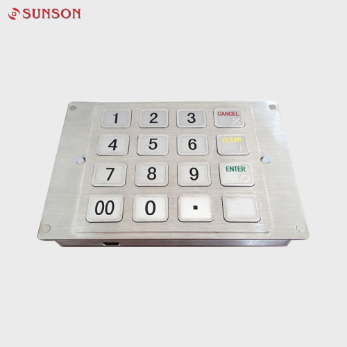 Hot Sales ATM-braillepin-invoerapparaat Metalen pinpad