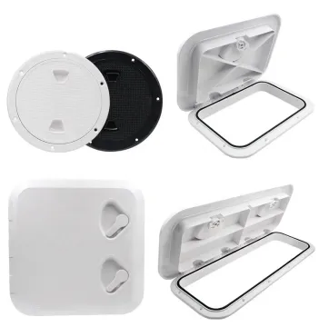 New Product Marine Hardware ABS Plastic Deck Round Inspection Plate Hatch