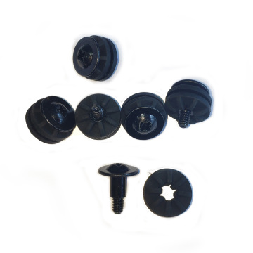 CNC Machining silicon Vibration-Reduction Damping Screws
