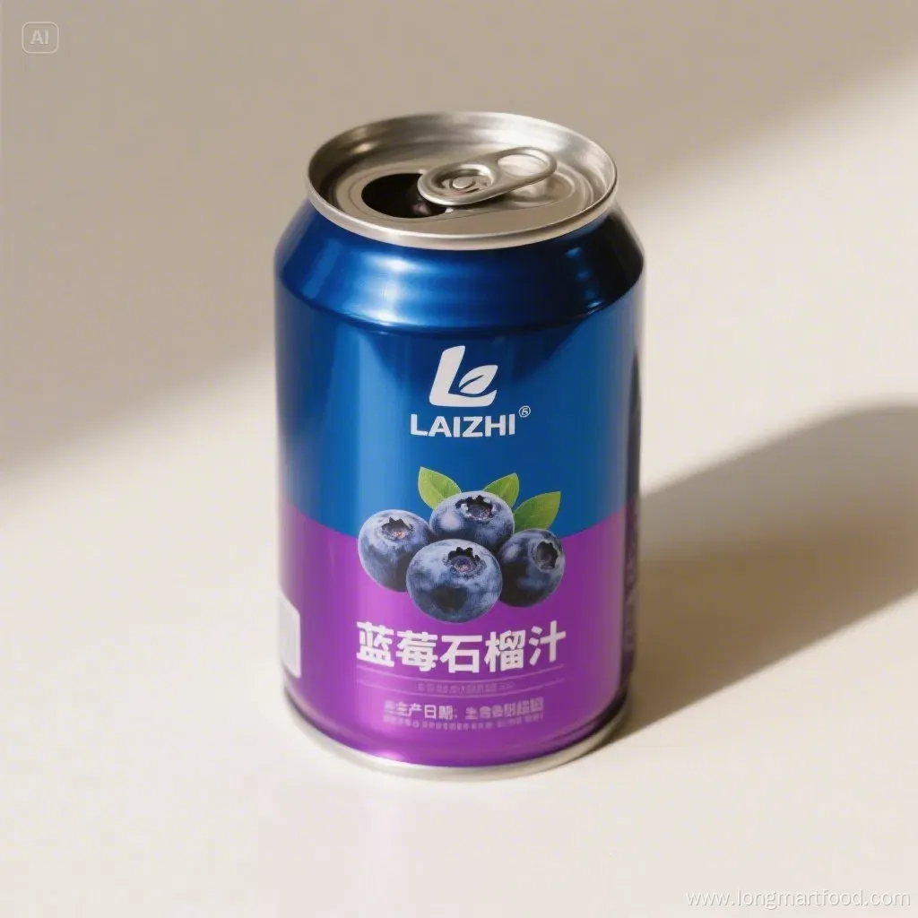 Papaya Milk Juice Drink Canned Color Can Export OEM Available