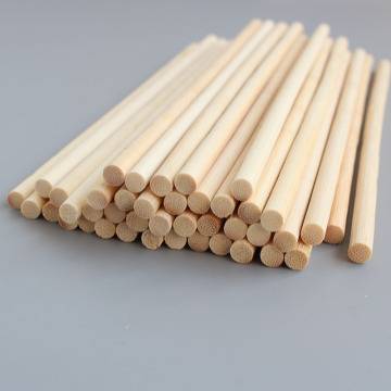 Handcrafted Round Wooden Craft Sticks and Dowel Rods for Arts, Crafts, and Cake Decorating