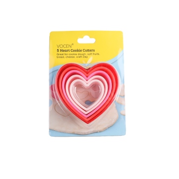 Good Quality Fashionable Christmas Custom Heart Shape Cookie Mould Cutter