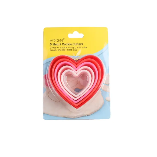 Good Quality Fashionable Christmas Custom Heart Shape Cookie Mould Cutter