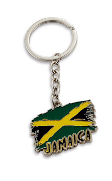 Metal Keychain - Flag Model