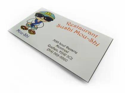 Create your own design magnet business card