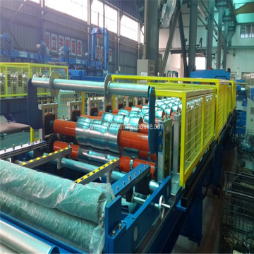 Wall panel making production line