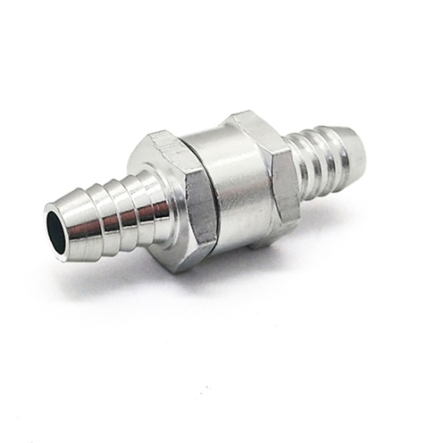 Fuel one-way check valve aluminum material