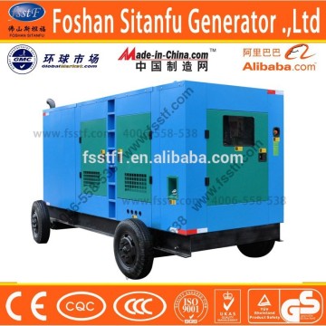 300kw Shangchai silent trailer diesel generator price TOP SALE!!